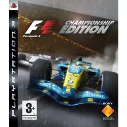 FORMULA ONE CHAMPIONSHIP EDITION