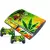 NAKLEJKA PS3 FAT-RASTA MARIHUANA-847
