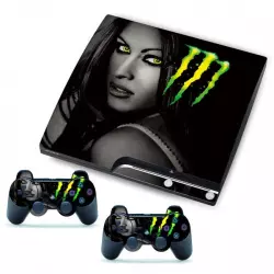 NAKLEJKA PS3 SLIM-MONSTERS