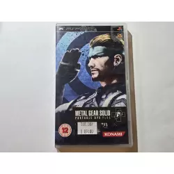 METAL GEAR SOLID PORTABLE OPS PLUS