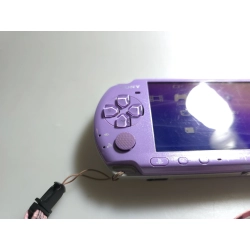 KONSOLA PSP 3004 HANNAH MONTANA LILAC PURPLE LIMITOWANA PLOMBA 4GB ARK5 ŚWIETNY STAN