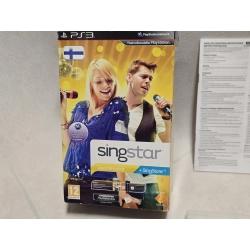 MIKROFONY BEZPRZEWODOWE SINGSTAR KPL + GRA SINGSTAR SUOMIHUIPUT PL