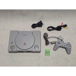 KONSOLA PS1 PSX SCPH-7002 JEDEN PAD KARTA OKABLOWANIE SPRAWNA