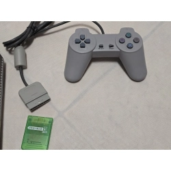 KONSOLA PS1 PSX SCPH-1002 JEDEN PAD KARTA OKABLOWANIE SPRAWNA