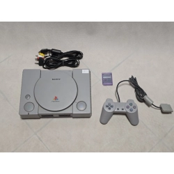 KONSOLA PS1 PSX SCPH-5502 JEDEN PAD KARTA OKABLOWANIE SPRAWNA
