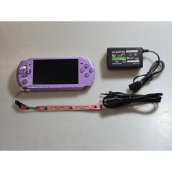 KONSOLA PSP 3004 HANNAH MONTANA LILAC PURPLE LIMITOWANA PLOMBA 4GB ARK5 ŚWIETNY STAN