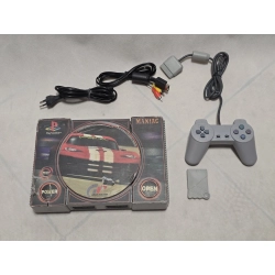 KONSOLA PS1 PSX SCPH-5502 JEDEN PAD KARTA OKABLOWANIE SPRAWNA